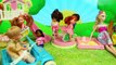 Barbie Kelly Power Wheels Frozen Kids Playground Park Adventure with Elsa, Anna & Baby Doll Parody