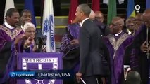 Charleston: US-Präsident Obama nimmt Abschied von ermordetem Pastor