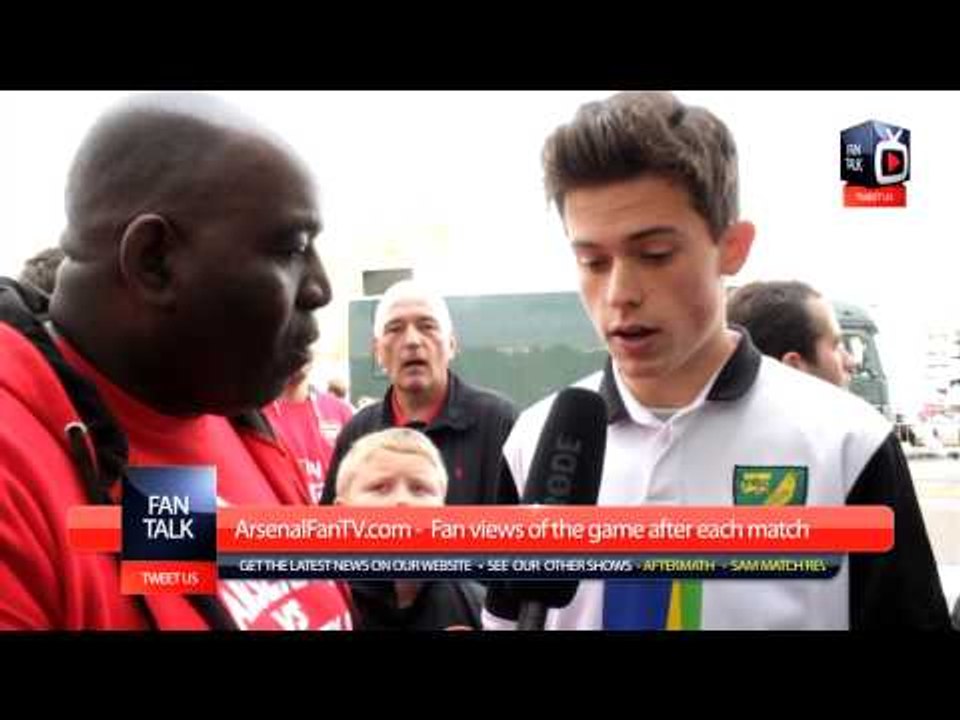 Arsenal 2 Norwich City 0 - You Played Us Off The Park (Norwich View)