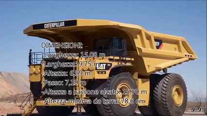 Caterpillar 797F: Il dumper più grande del mondo!