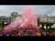 Arsenal Kosovo Fans Celebrate FA Cup Win With Flares & Fireworks