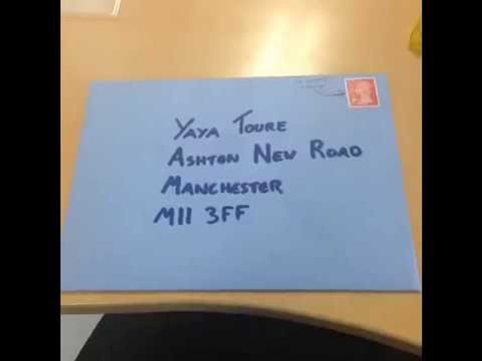 Moh sends Yaya Toure a Birthday Card