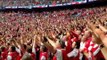 FA Cup Fans Chanting inside Wembley