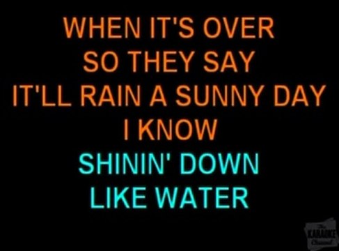 CCR - Have you ever seen the rain?-KARAOKE-illico on demand