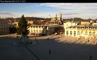 Time Lapse - Place Stanislas à Nancy - Sapin de Noël - déc. 2014