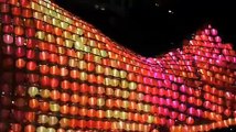 Light Show of Guinness World Record Largest Lantern Sculpture