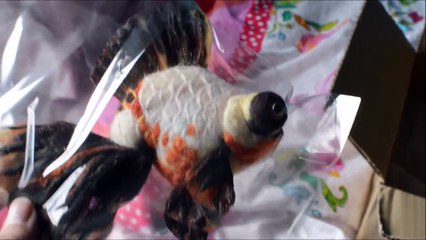 Unboxing Felt goldfish