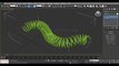 Path Deform Modifier in Autodesk 3Ds Max