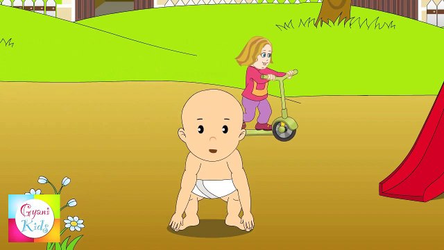 Head Shoulders Knees and Toes Nursery Rhyme | Cartoon Animation Songs For Children