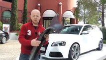 Audi RS3 Brutal exhaust SOUND!!!   Drive - review by SME.sk