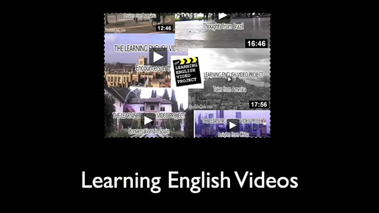 Learning English Video Project