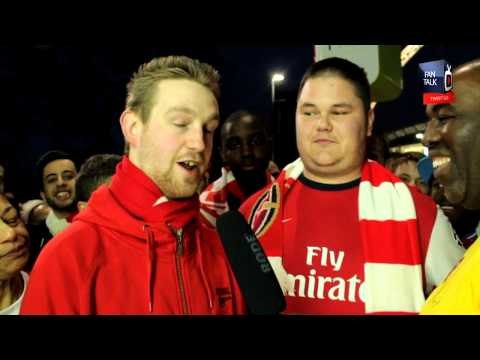 Arsenal 1 Wigan 1 (4-2 Pens) - Wenger Was Out Of His Seat The Whole Game