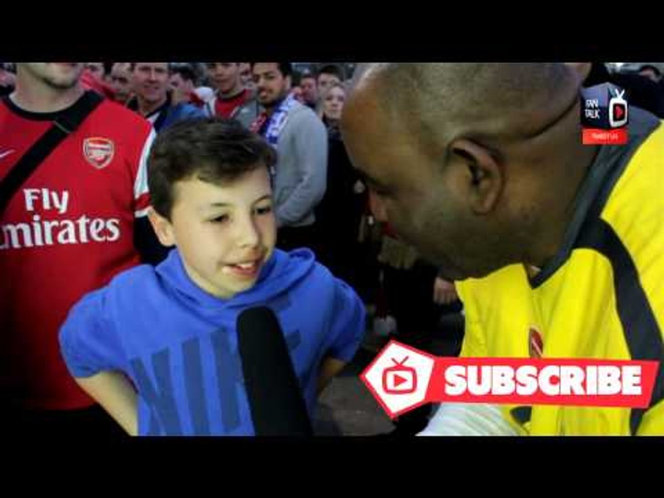 Arsenal 1 Wigan 1 (4-2 Pens)  - I Want Hull In The Final says Young Gunner