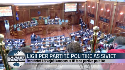 LIGJI PËR PARTITË POLITIKE AS SIVJET