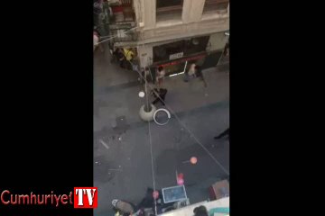 Polis Taksim'de hedef gözetmeksizin böyle mermi yağdırdı