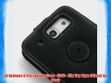 LG Optimus G Pro Leather Case - F240 - Flip Top Type (Black) by PDair