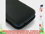 Samsung Galaxy Core Duos Leather Case - GT-i8620 GT-i8262 - Vertical Pouch Type (NO Belt Clip)