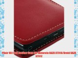 PDair VX1 Red Leather Case for Motorola RAZR XT910/Droid RAZR XT912