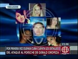 Caso Gerald Oropeza: Olenka Cuba rompió silencio sobre ataque a ‘Narcoporsche’