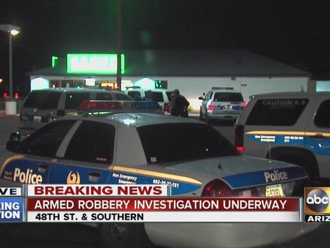 Phoenix police searching for armed robbery suspect