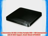 LG Electronics 8X USB 2.0 Slim Portable DVD /-RW External Drive with M-DISC Support Retail