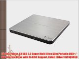 LG Electronics 8X USB 2.0 Super Multi Ultra Slim Portable DVD /-RW External Drive with M-DISC