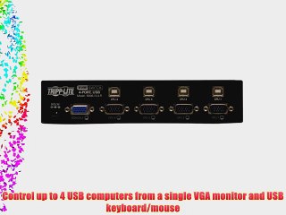 Tripp Lite B006-VU4-R 4-Port Desktop KVM Switch (USB)