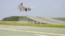 Lockheed Martin - F-35B STOVL Stealth Fighter First Ski Jump Launch Tests