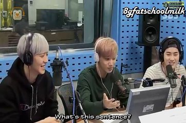 [ENGSUB] 150615 Kim Chang Ryul's Old School- Chanyeol, Kai, Suho Aegyo