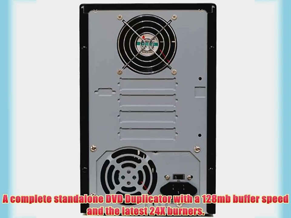 Produplicator 1 to 3 LG 24x Burners DVD Duplicator (Free Burning Software) Dual Layer Copy