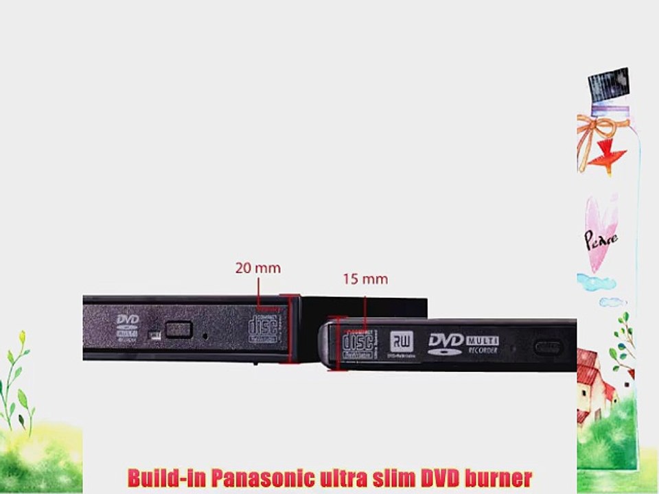 Archgon Ultra Slim Portable DVD /-RW External Drive Black MD-9102