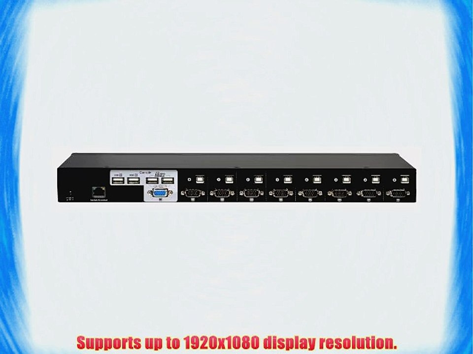 ConnectPRO 8-Port USB/VGA KVM Switch w/DDM UR-18-PLUS-KIT