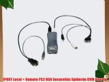 1PORT Local   Remote PS2 USB Securelinx Spiderdu KVM Over Ip