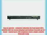IOGEAR 8-Port USB PS/2 Combo KVMP Switch GCS1808 (Black)