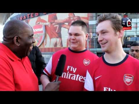 Arsenal 4 Everton 1 - Fan Recites An FA Cup Poem / We Want Man City's Blood