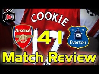 Arsenal 4 Everton 1 - Match Review - ArsenalFanTV.com