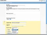 Google Docs Web Form Support