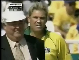 Download Video: 3 Superb Shane Warne Wickets 1999 World Cup Against South Africa