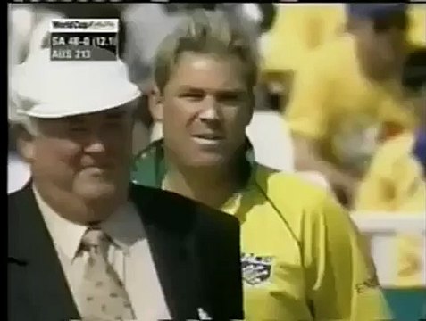 3 Superb Shane Warne Wickets 1999 World Cup Against South Africa