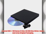 COOLEAD-External USB 2.0 Slot Loading DVD -RW CD RW Burner For Apple MacBook Air Pro iMac Mac