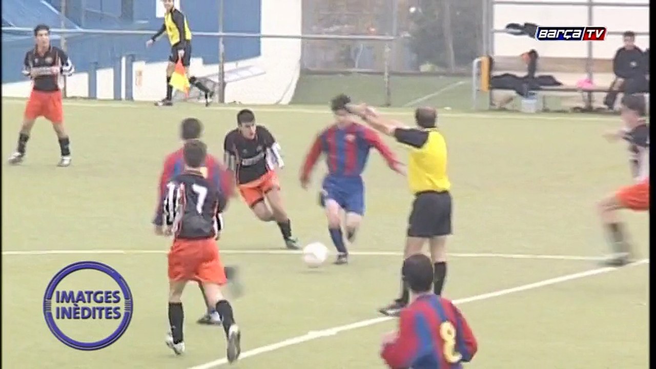 15 year old Messi : a so talented player, even at this young age