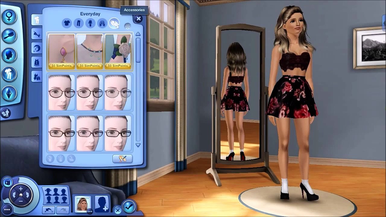 Ariana Grande Sims 3 CAS