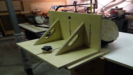 Bandsaw Log Cutting Jig