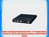 Buffalo Technology MediaStation DVD ( /-R) Portable Writer/ External 8x  USB 2.0 with CyberLink