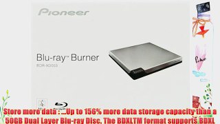 Pioneer BDR-XD05S 6X Slim Portable External Blu-ray BDXL DVD CD Burner Writer Drive Retail