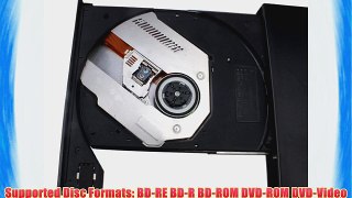 IMAGE? USB2.0 Slim External Blu-ray Laptop BD-R BD-ROM DVD-RW Burner Combo Drive With 2 USB