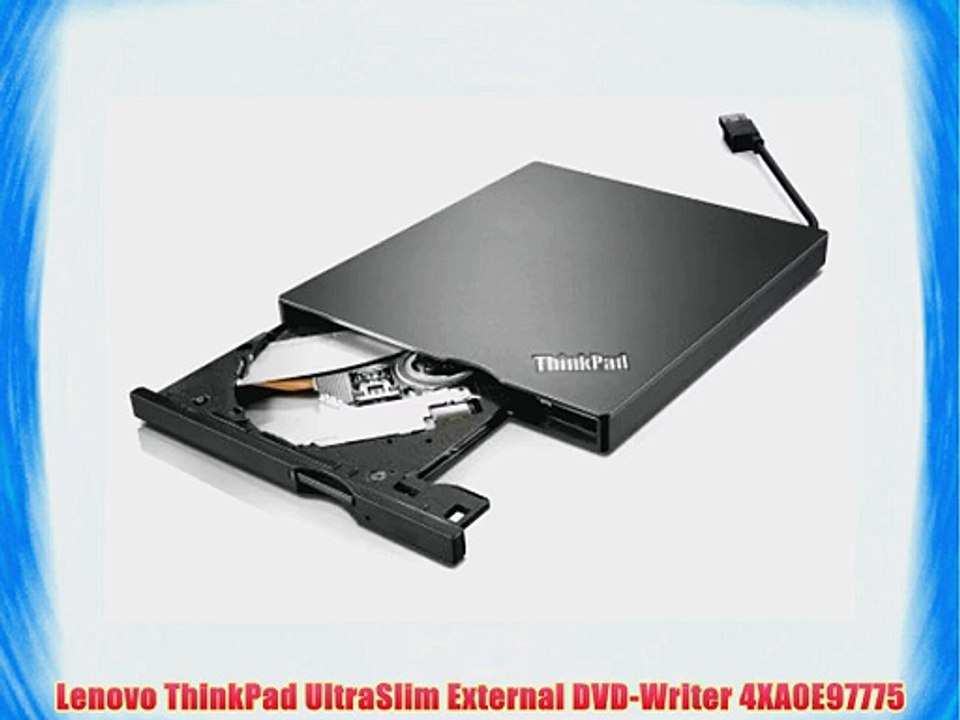 Lenovo ThinkPad UltraSlim External DVD-Writer 4XA0E97775