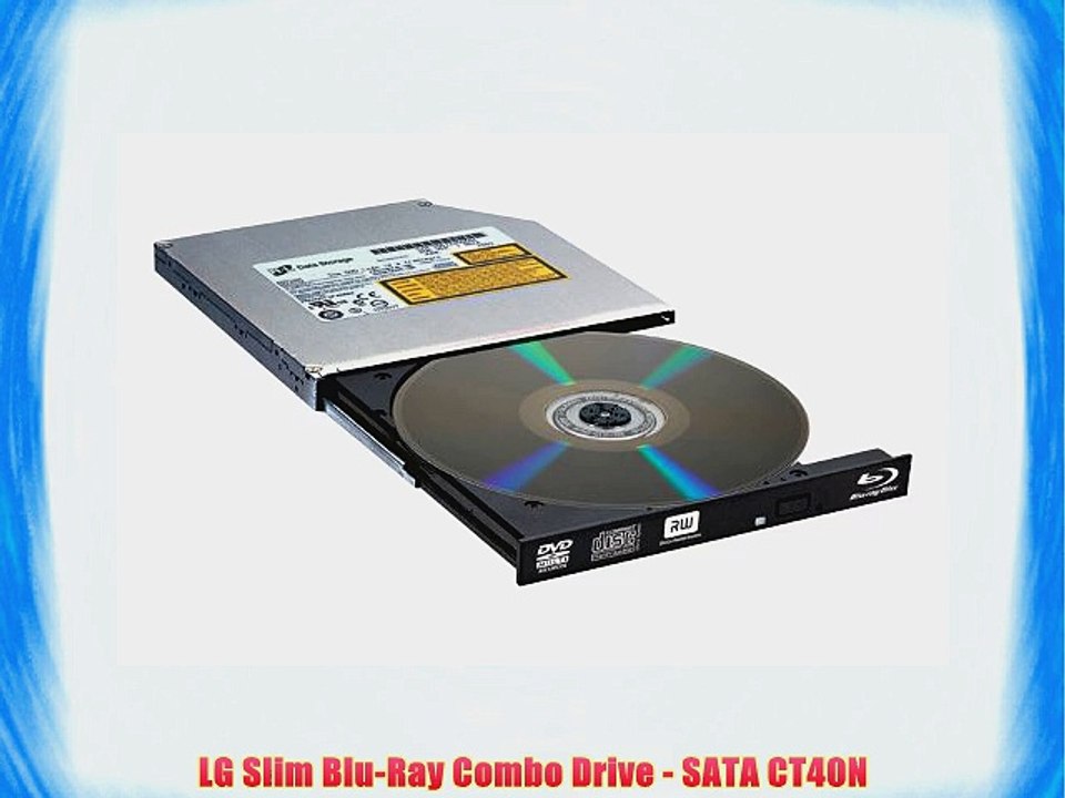 LG Slim Blu-Ray Combo Drive - SATA CT40N