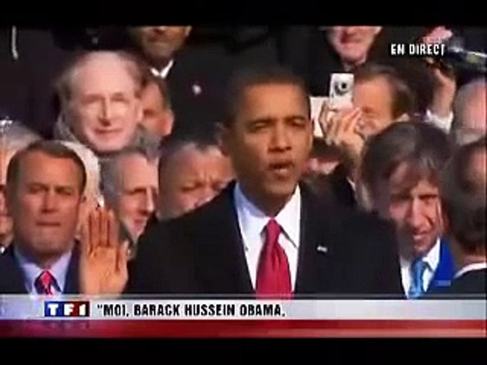 Barack Obama Serment investiture 20/01/2009 Discours francais