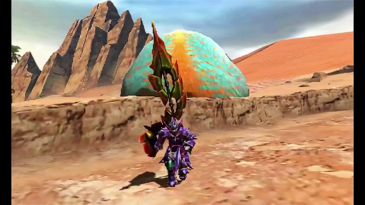 MH4G New trailer 3DS『モンスターハンター4G』　プロモーション映像2 21/04/14